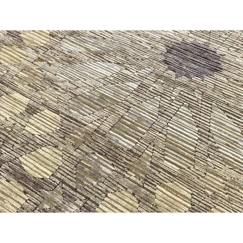 Canterbury Hand-Knotted High-Quality Gray Area Rug