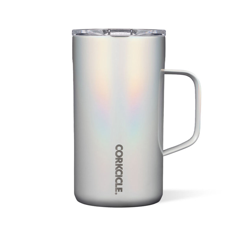 Corkcicle 22 fl. oz. Triple Wall Insulated Stainless Steel Travel Mug with, Prismatic
