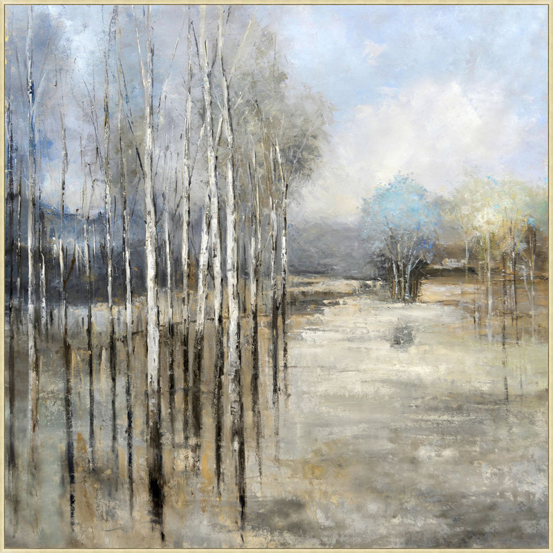 White Birch Print