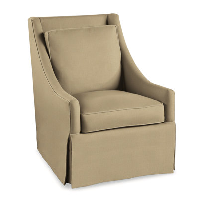 Teagan Upholstered Slipcovered Armchair