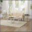 Ensemble de tables basses 3 pièces Luno, table basse et deux tables de bout, faux béton et blanc Luno-597834813-597834817