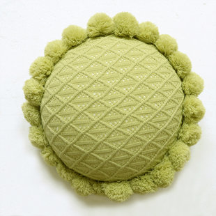 Green Throw Pillow Case Cushion for Couch Sofa Bedroom 18 x 18-Inch