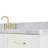 Frawley 67'' Solid Wood Single Bathroom Vanity in White with 1.5'' Carrara Marble Top, Center, Oval Sink-1511559790-1486107622