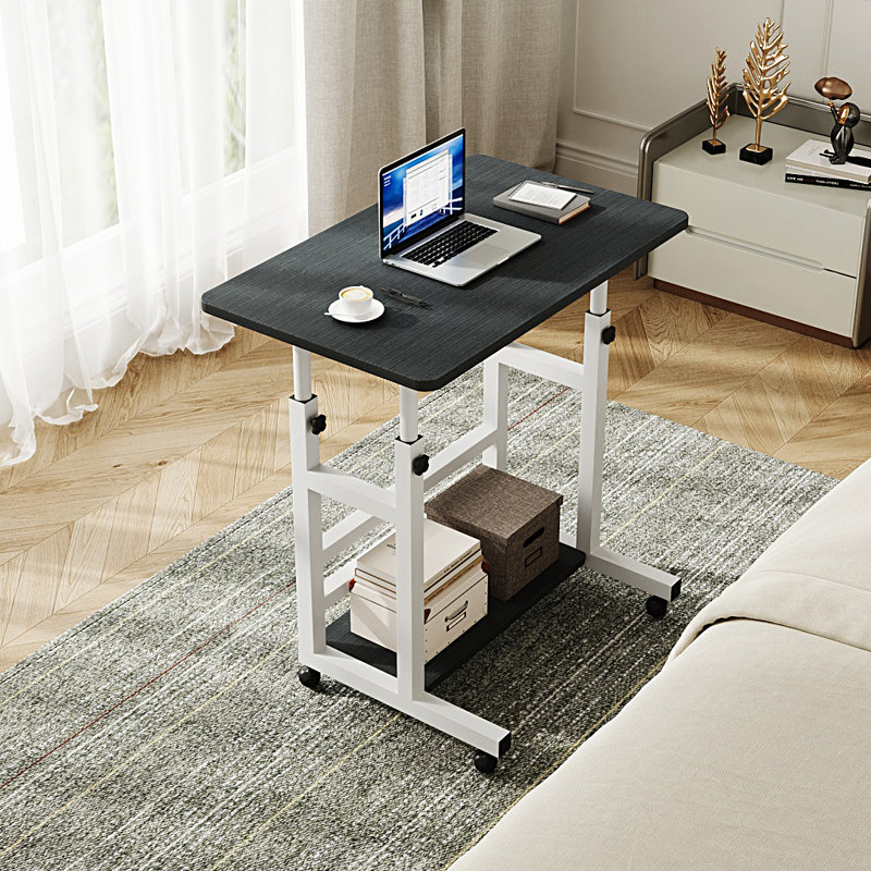 MDF Computer Desk, black/black；white