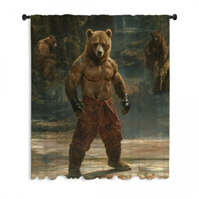 Rideaux, rideaux occultant et rideaux Bear - 1 panneau