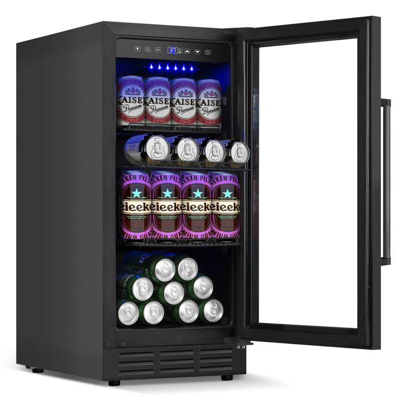 Velivi 127 Cans (12 oz.) 3.1 Cubic Feet Built-In & Freestanding Beverage Refrigerator