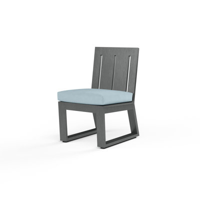 Chaise de patio avec coussin Georgie