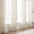 Branca Polyester Damask Semi Sheer Grommet Curtain Panel Set-1209475018-1209475019