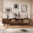 Wood Fashionable TV Stand for 75" TVs, TV Cabinet with Soft-Closing Door and Drop-Down Door Cabinet, Modern TV Consoles for Living Room, Bedroom