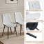 Chaise rembourrée en similicuir moderne-204951179