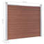 Zap Fence Panel WPC 180x146 cm-542236134