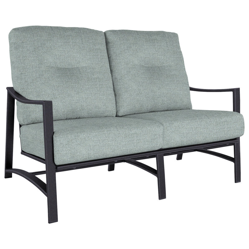 Avana Outdoor 2 - Seat Loveseat, Graphite, Harris Stone