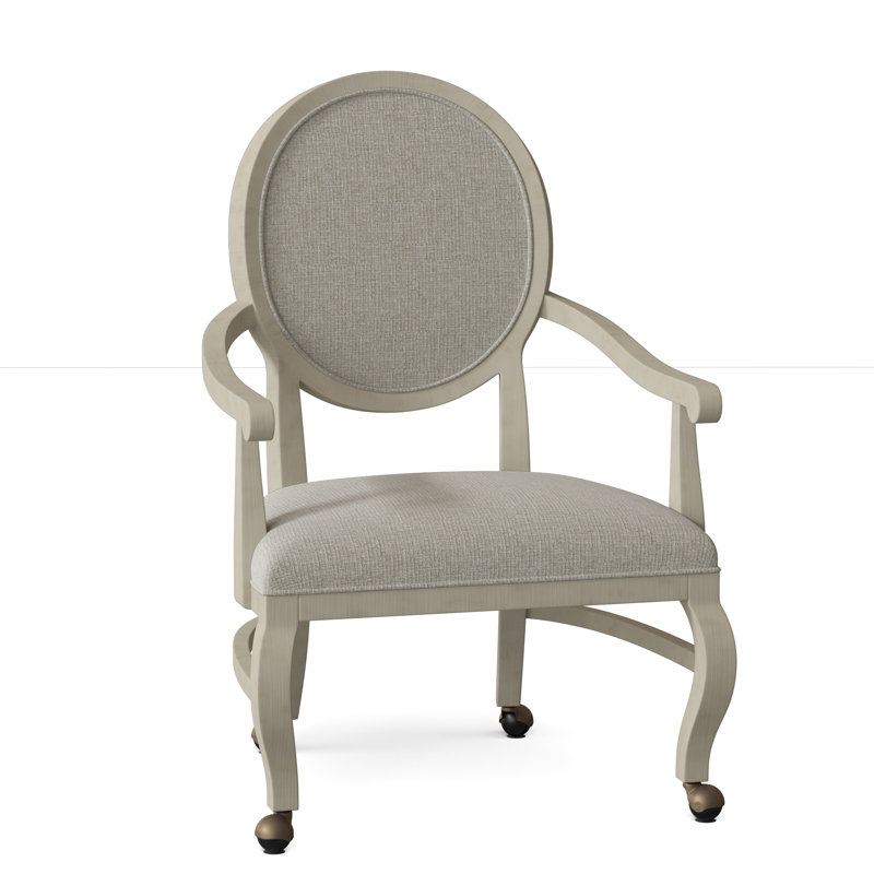 Oakland Upholstered Arm Chair, Hazelnut (8794 17), Almond Buff