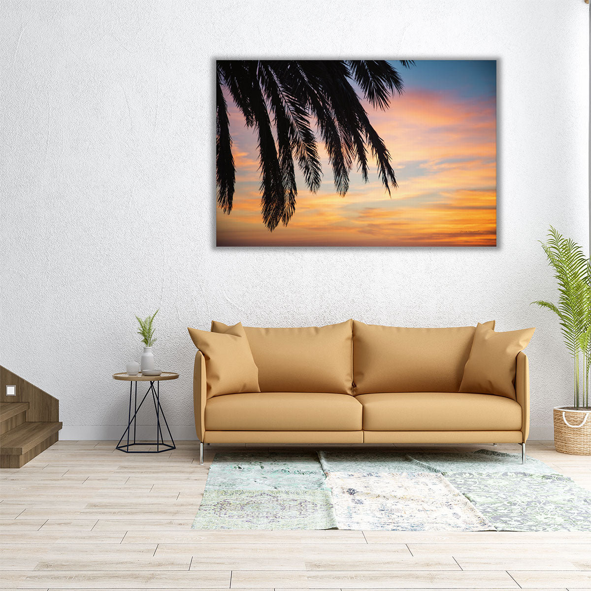 Winston Porter Sunset Palms I - Canvas Print Wall Art - Wayfair Canada