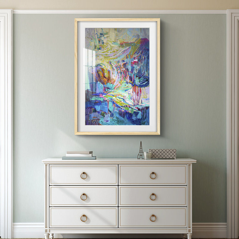 «Gathering up the Goddess I», reproduction encadrée, Naturel, H 25,5 po x l 17,5 po
