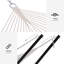 Grand hamac double de 55 pouces avec support Cruce, capacité 450 lb, Cruce-337737939