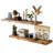 30 Inch Floating Shelves for Wall, 8" Deep Floating Shelf Wall Mounted Set of 2, Black Wall Shelf with Invisible Bracket, Hanging Shelf for Bathroom, Bedroom, Kitchen, Living Room Decor-1289413223-1288705062