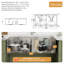 Évier de cuisine encastré à double cuve encastrable Workstation-87111402