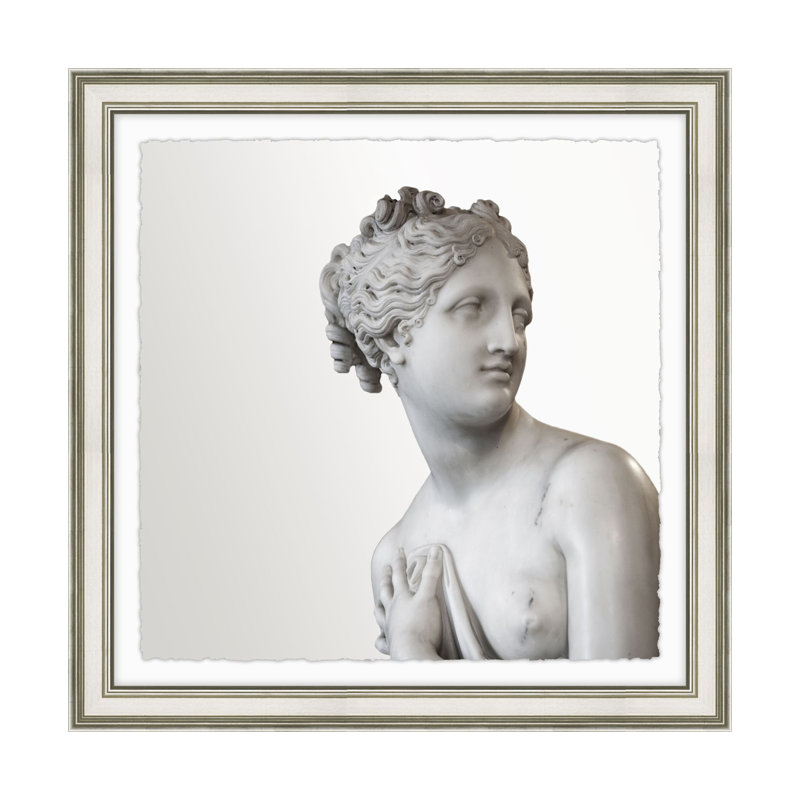 «Her Smile 1» par Lorenzo Rizzo - reproduction d'un seul cadre, H 26,25 po x l 26,25 po