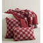 Checkerboard Checkered Knitted Throw Blanket-1534061147