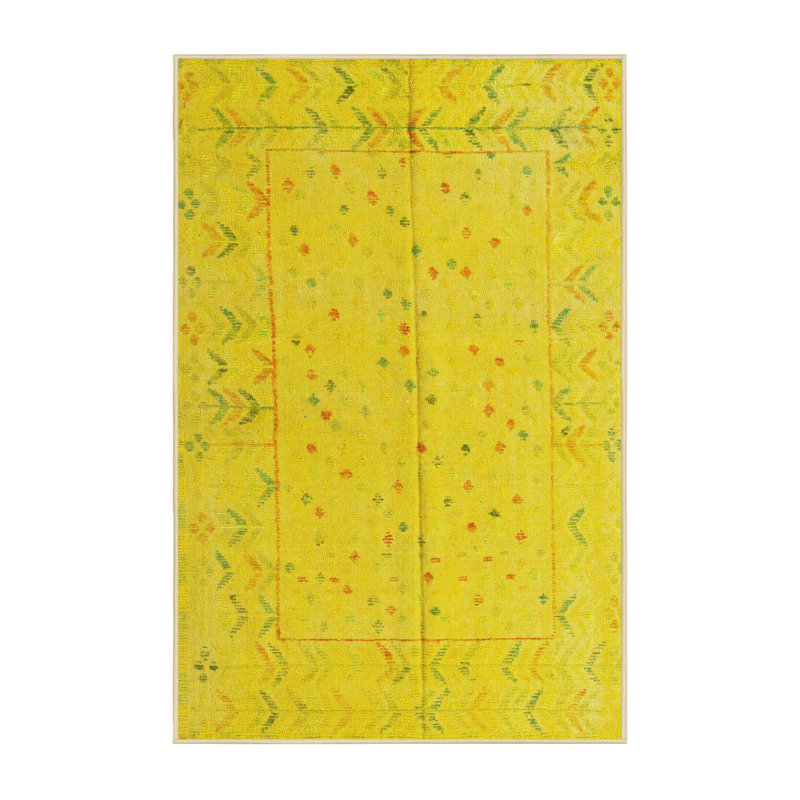 Abstract Indoor Rug, Rectangle 7' x 9'