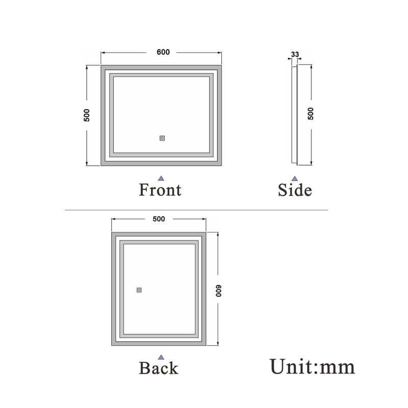 Curtistine Rectangle Mirror