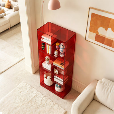 Tiered Acrylic Display Bookcase