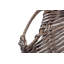 Large Scoop Neck Wicker Storage Basket