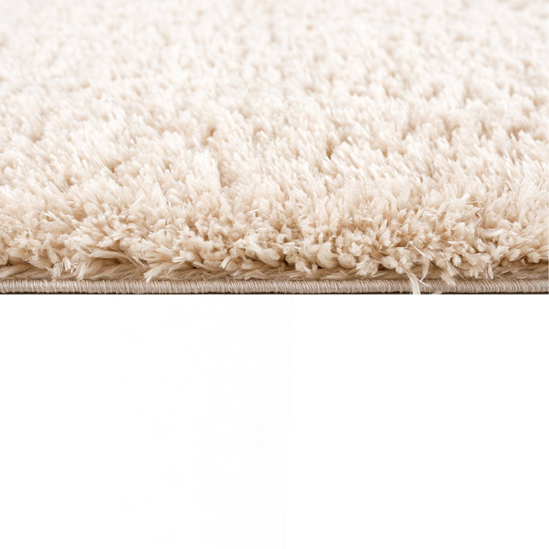 Tapis à poils longs en polyester super doux, Rectangle 3 pi 11 po x 5 pi 11 po