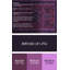 Tapis oriental en laine / polyester tissé à la machine en bleu / mauve-84434983
