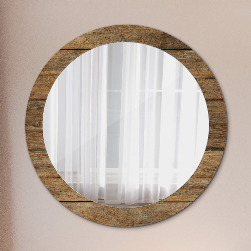 Huldar Glass Flat Wall Mirror