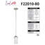 Luminaire suspendu cylindrique simple à 1 lumière Hartzel-1003716053