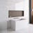 43'' x 27.6'' Freestanding Soaking Acrylic Bathtub