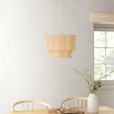 Tilda 1 - Light White Drum Pendant