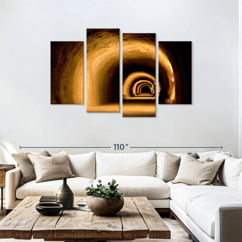 Lilie Underground Tunnel Lights, 48" H x 75" W