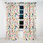 Motif à pois Watercolor Dreams II - rideau abstrait - rideau occultant - 1 panneaux-107551245