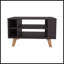 Table basse avec rangement ouvert