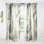 Panneau de rideau simple semi-transparent Gold Glam Squares VI - Abstract Glam-50573647