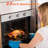 24 In. Electric Single Wall Oven, 2.5 Cu. Ft. Capacity, built-in Oven with 2 Racks In Stainless Steel