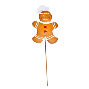 Piquet de noël en métal « man »