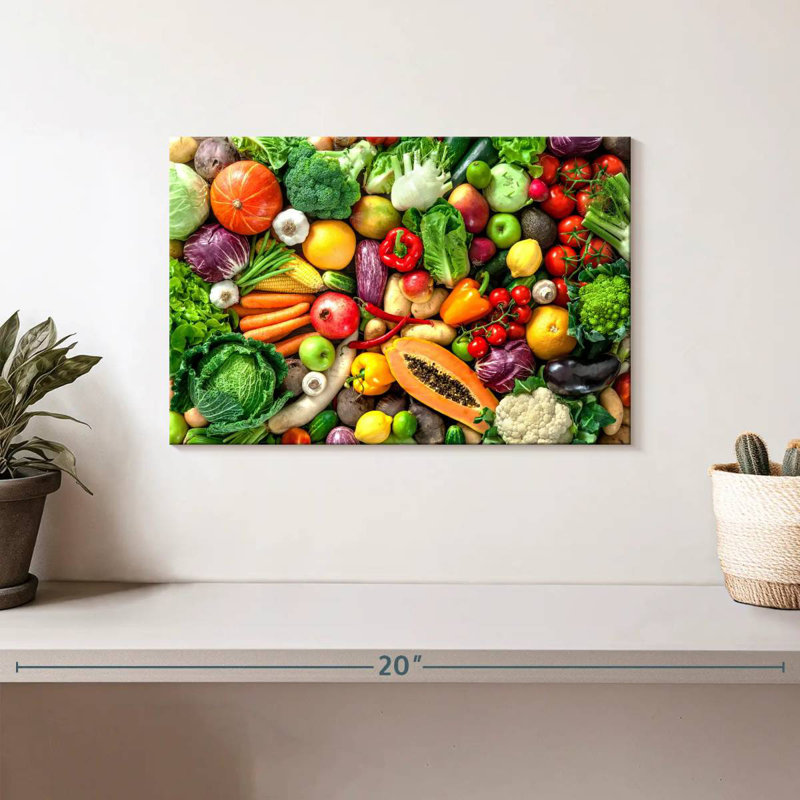 Kerrick récolte de fruits et légumes, H 8 po x l 12 po