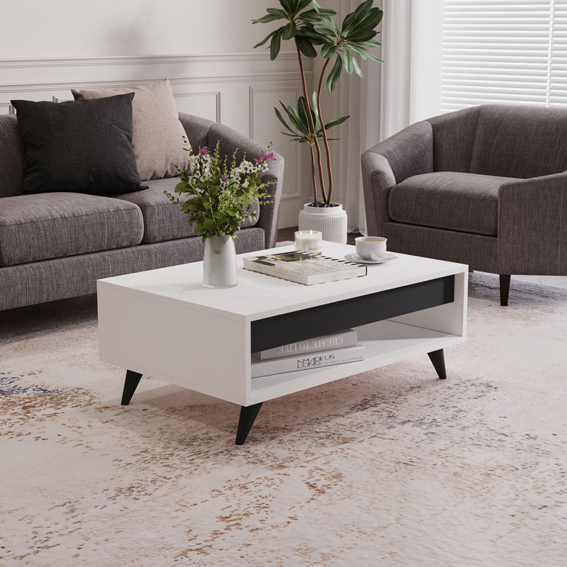 Table basse, Blanc