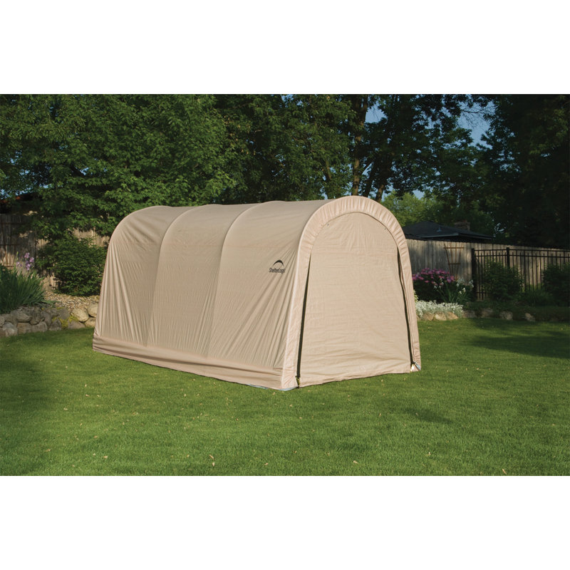 AUTOSHELTER® Instant Garage® Roundtop® Shelter 10 X 15 Ft., 95.86" H x 121.28" W x 178.5" D