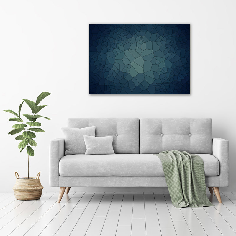 Abstraction Background - No Frame Print on Glass