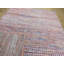 Tapis rouge / bleu noué à la main de conception unique 8 pi x 9 pi 10 po Halstead