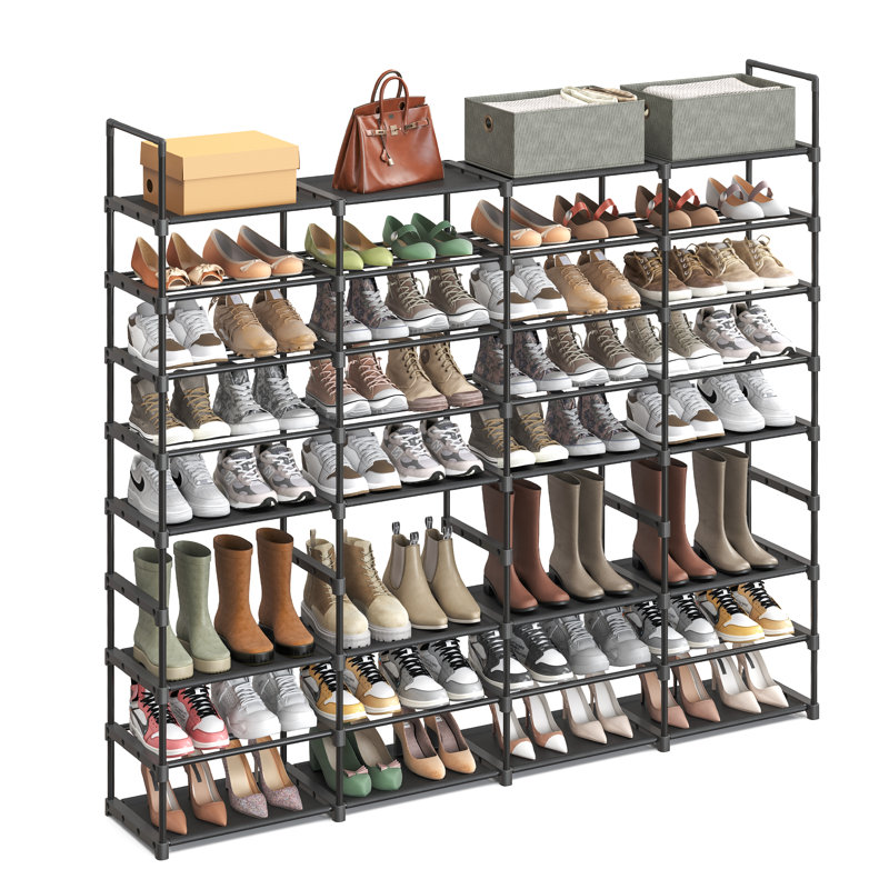 Blakeslee 10 Pair Shoe Rack