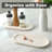 Guein Oval Natural Marble Tray-1783356868