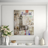 Made In England Print by Chelsea Art Studio