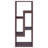 Cappuccino Convertable Bookcase