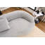 Canapé courbé sans os, canapé modulaire à compression, gris haute densité, canapé-lit pour salon, chambre, salon, appartement, chenille-958154997